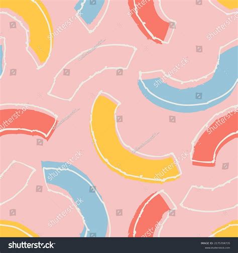 Colourful Abstract Art Shapes Vector Seamless Stock Vector (Royalty Free) 2175704735 | Shutterstock