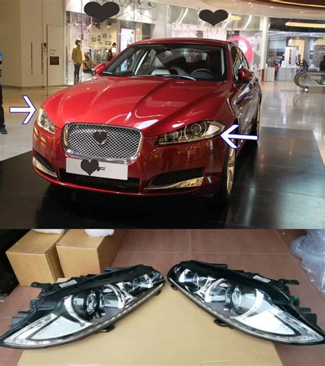 For Jaguar XF 2012 2015 LED Headlight Assembly -in Car Headlight Bulbs ...