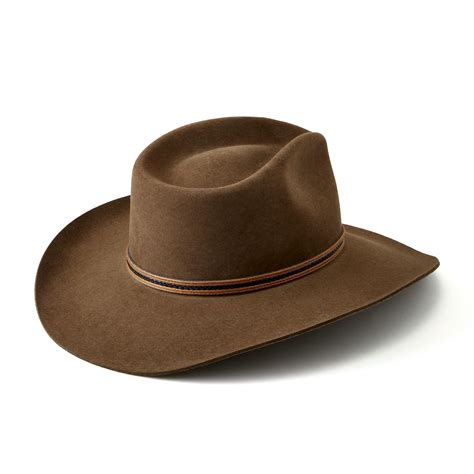 Stetson The Rawlins Cowboy Hat - Exclusive - Oak | Wide Brim Hats | Huckberry