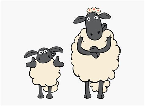 Sheep Cartoon Clipart Clip Art - Shaun The Sheep Clipart, HD Png Download , Transparent Png ...