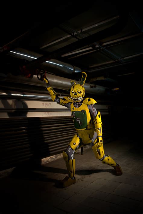 WAT — My first cosplay photoset! FNAF 3 Springtrap....