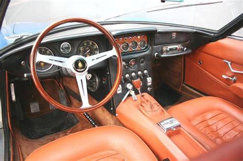 Lamborghini 400 GT 2+2 - 1966 | Car inspiration, Lamborghini, Car interior