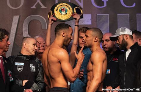 James DeGale Vs. Chris Eubank Jr - Official Weigh-in Results - Boxing News 24