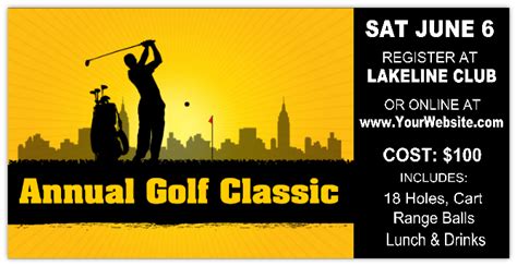 Golf Banner 105 | Golf Tournament Banner Templates | Design Templates | Real Cheap Signs ...