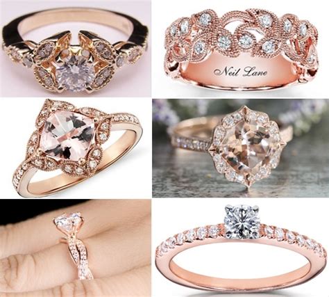 12 Rose Gold Ring Designs For A Would-Be Bride