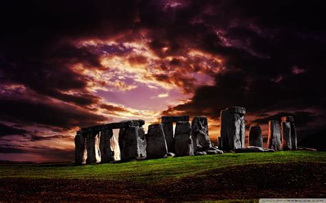 stonehenge and red clouds | Places to visit, Stonehenge england, Stonehenge