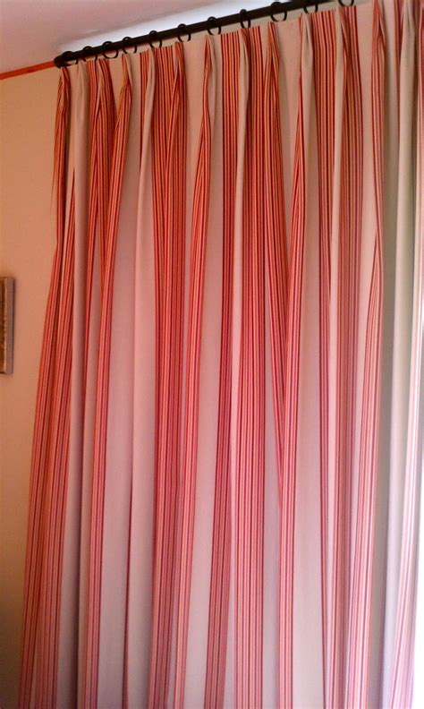 red & white stripe curtains | Stripe curtains living room, Curtains living room, Striped curtains