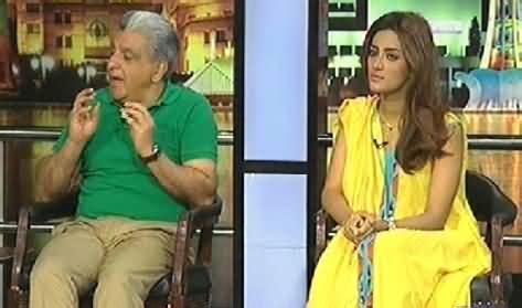 Mazaaq Raat (Actress Mathira and Yousaf Salahuddin) – 7th April 2014