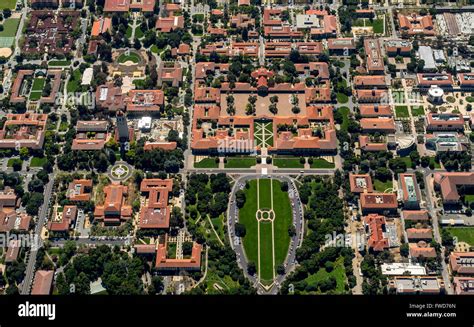 Stanford University campus Palo Alto California, Hoover Tower, campus, Silicon Valley ...