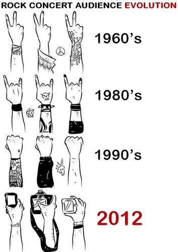 Rock Concert Audience Evolution, 1960's to 2012 | Rock Cocne… | Flickr