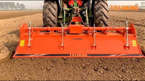 Fieldking Regular Series Rotary Tiller | Tractor Rotavator | Best ...