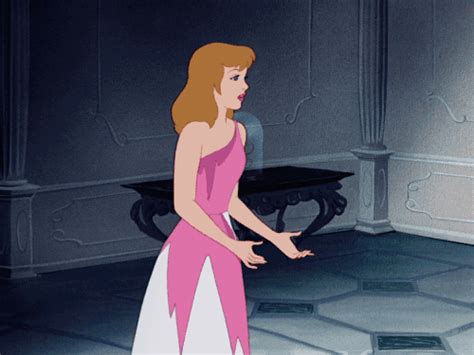 cinderella pink dress cinderella gif | WiffleGif