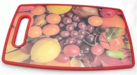 Red Plastic Chopping Board at Rs 90/piece | Plastic Chopping Board in ...