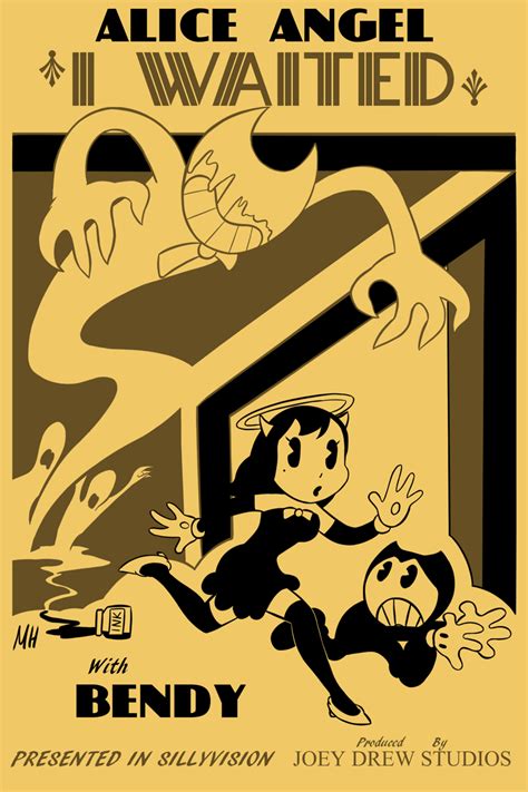 Bendy and the Ink Machine’ parody of Betty Boop’s ‘I Heard’ poster by ArtistMarchAlius | Bendy y ...