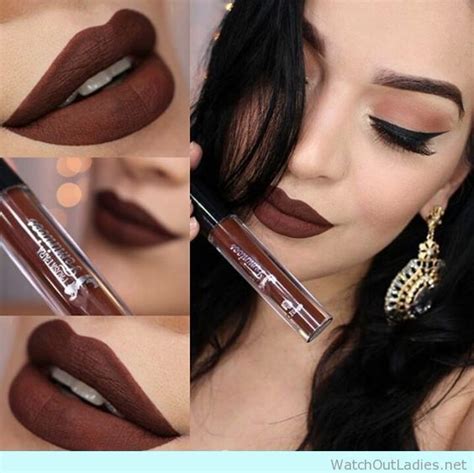 Insanely Gorgeous Brown Lipstick Color | Lipstick, Makeup, Beautiful makeup