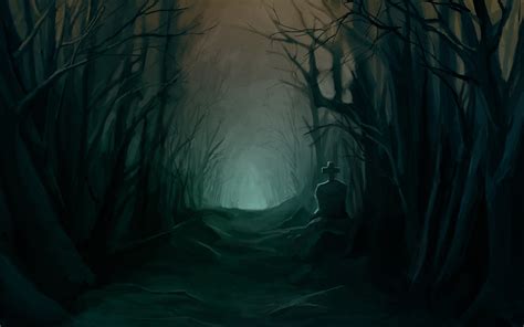 Scary Dark Forests At Night