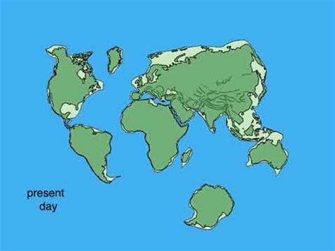 Pangea Breakup and Continental Drift Animation with Eurasian Deformation - YouTube