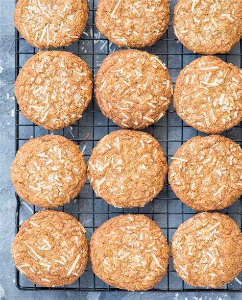 Chewy Coconut Cookies with Brown Butter has a nutty flavour from Brown ...