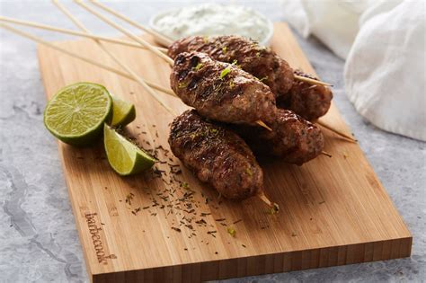 Spicy lamb skewers on the BBQ – Barbecook