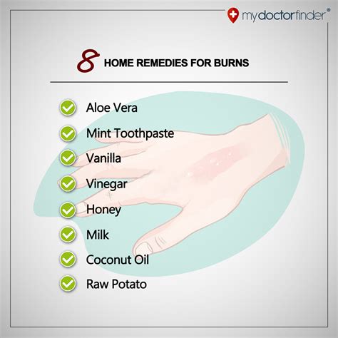 8 Home Remedies for Burns