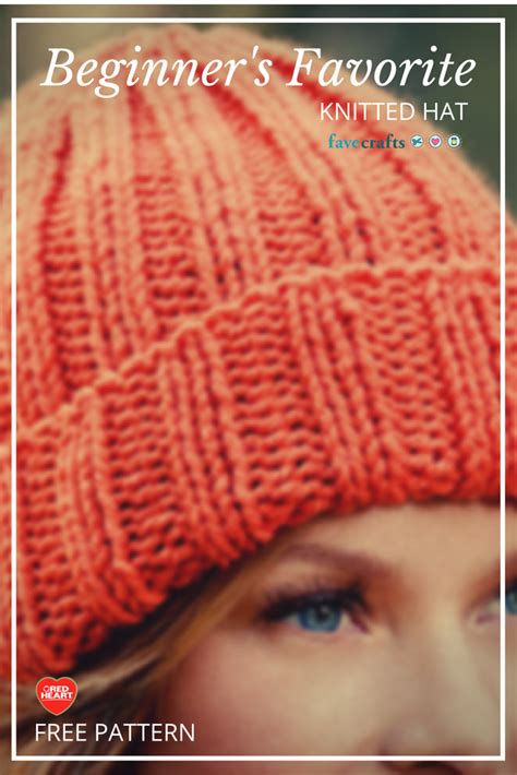 Beginner hat knitting pattern – Artofit