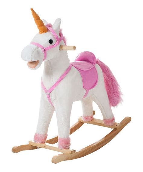 Bella the Unicorn Plush Rocker | Rocking unicorn, Plush rocking horse, Rocking toy