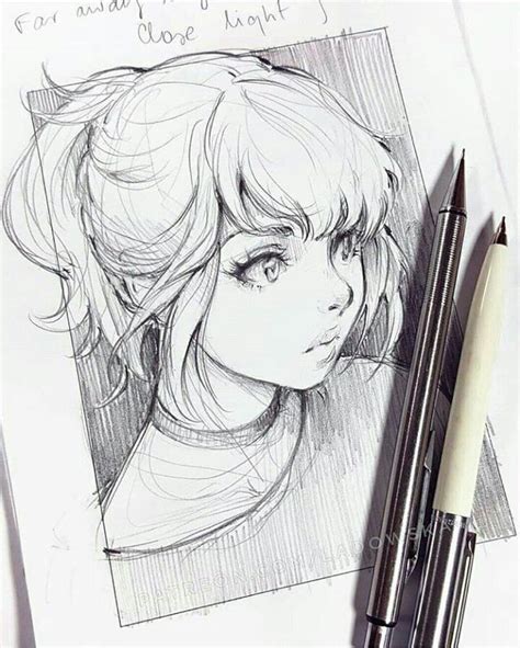 Girl Drawing Sketches, Manga Drawing, Cool Drawings, Manga Art, Drawing Art, Sketchbook Drawing ...