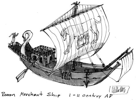 The scifi papers: Roman merchant ship (I-II Century AD)