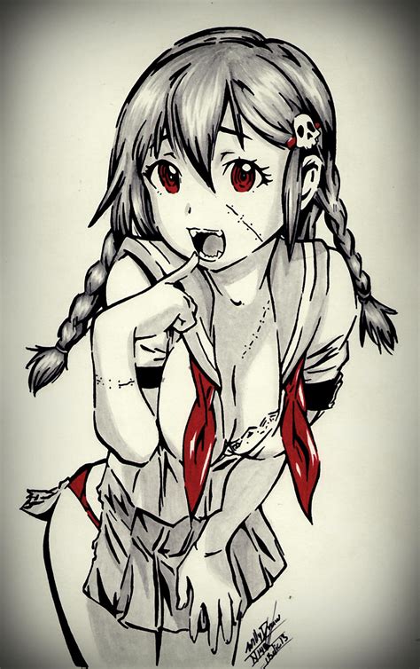 DrawN148 Sexy Zombie Girl by Willyfernando on DeviantArt