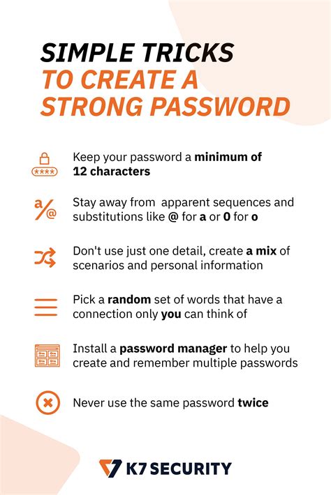 Simple Tricks to Create a Strong Password | Good passwords, Common phrases, Remember password