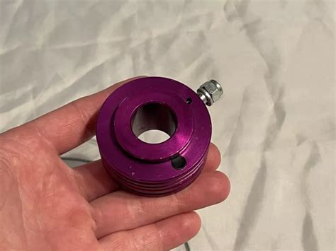 PURPLE ACS STYLE Anodized Rotor Freestyle Gyro Old School Bmx Gt Hutch ...