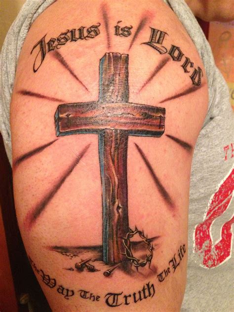 Jesus Is King Tattoo