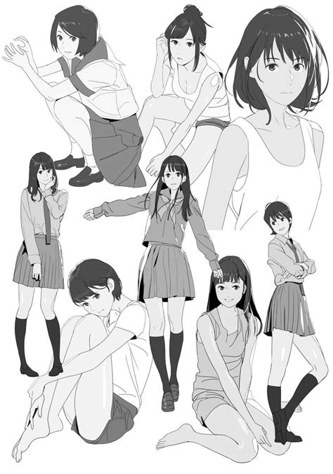 80d28115 10+ Staggering Drawing The Human Figure Ideas in 2020 | Anime poses reference, Manga ...