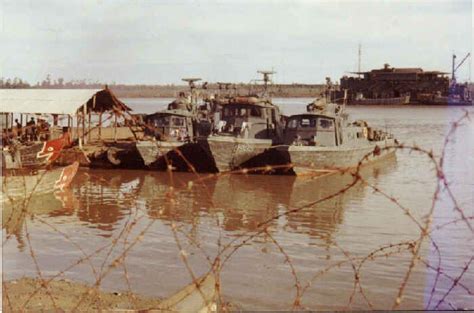 Swift Boats docked ashore at Seafloat | Vietnam war photos, Vietnam, Vietnam veterans