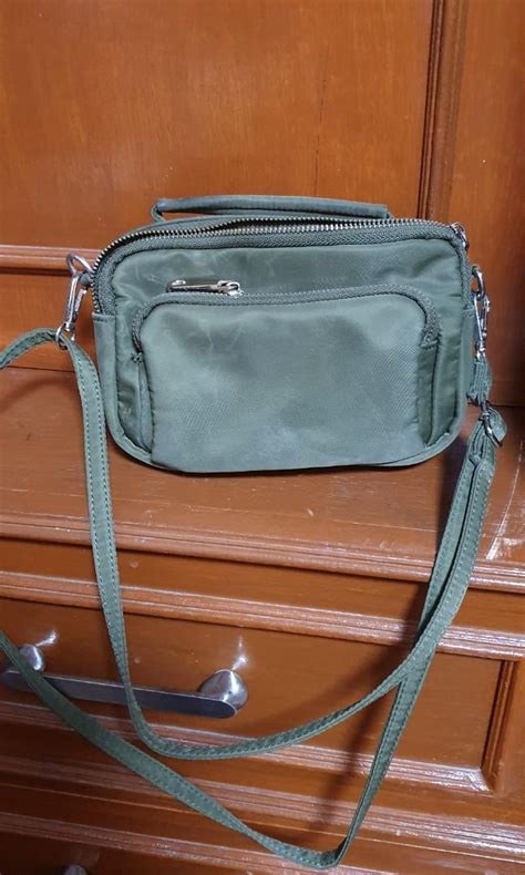 Army Green Cross Body Bag, Women's Fashion, Bags & Wallets, Cross-body Bags on Carousell