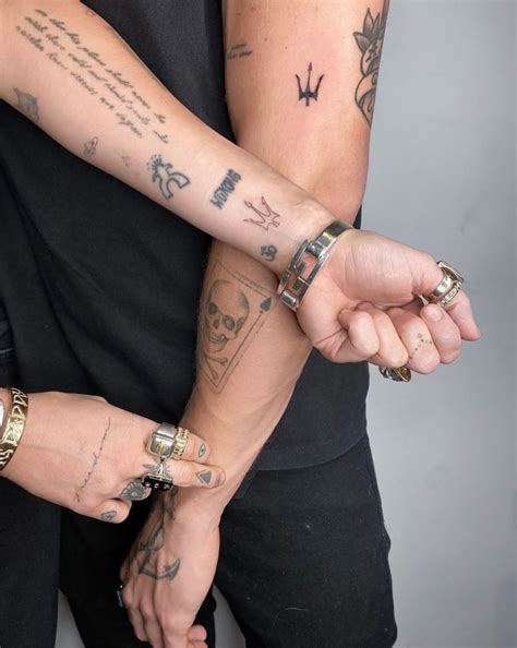 Celebrity Couples and Exes With Matching Tattoos: Pics