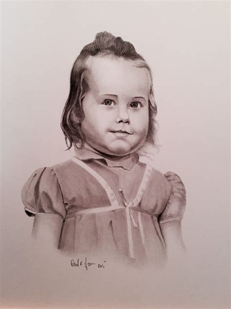 Free Images : girl, cute, female, young, child, smiling, face, sketch, happiness, portrait ...