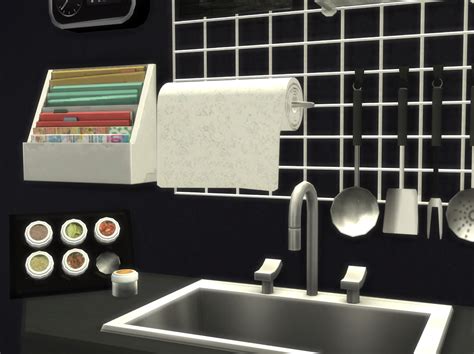 Sims 4 CC's - The Best: Altea Kitchen Clutter Part 2 by pqsim4