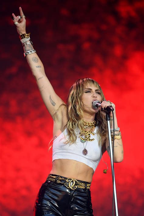 Miley Cyrus – Performing on the Pyramid Stage at Glastonbury Festival-13