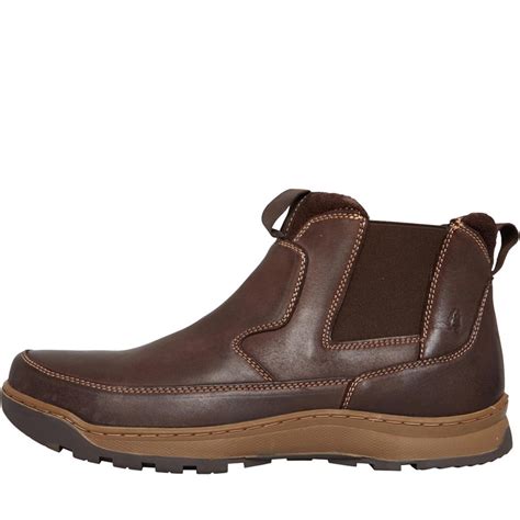 Buy Hush Puppies Mens Gavin Chelsea Boots Brown