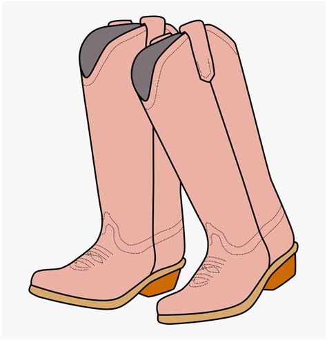 Cowboy Boot - Clipart Cowgirl Boots Png, Transparent Png , Transparent Png Image - PNGitem