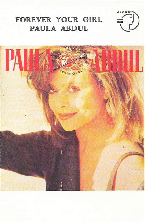 Paula Abdul – Forever Your Girl (1988, Cassette) - Discogs