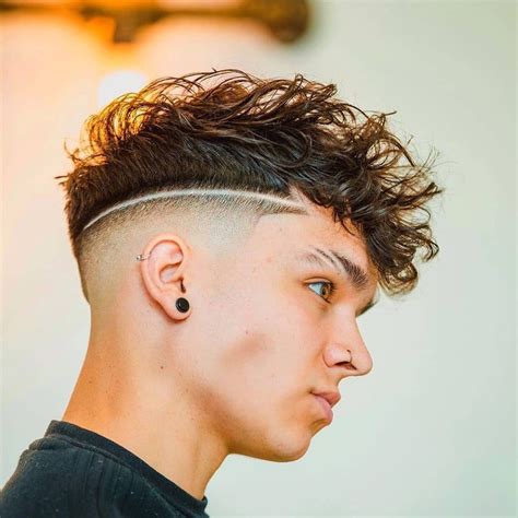 Mens Undercut Fade Curly Hair - lowcostfryebootsnyc