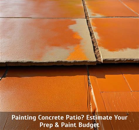 Painting Concrete Patio? Estimate Your Prep & Paint Budget - Vassar Chamber