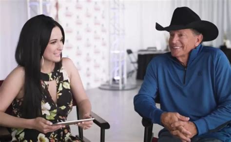 WATCH: Kacey Musgraves Interviews George Strait Live from Las Vegas