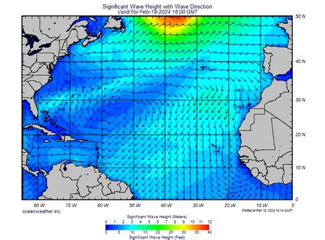 Oceanweather Inc: Current Marine Data: Global Waves