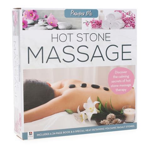 hot stone massage kit | let go & have fun