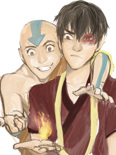 Zuko and Aang by Hopor on DeviantArt