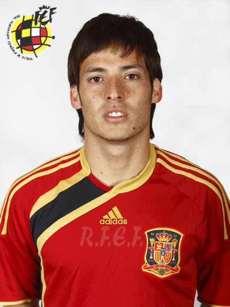 The Best Footballers: David Silva, the national footballer team of Spain