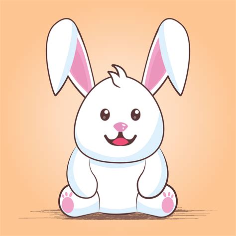 cute baby bunny cartoon 3530970 Vector Art at Vecteezy